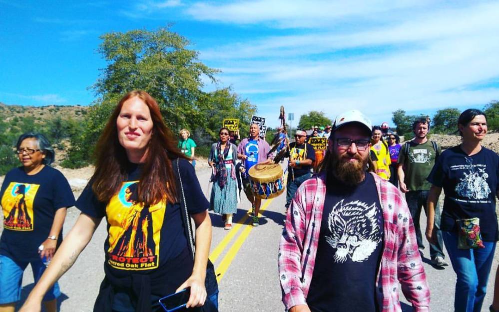 Oak Flat march by Natalie Nguyen