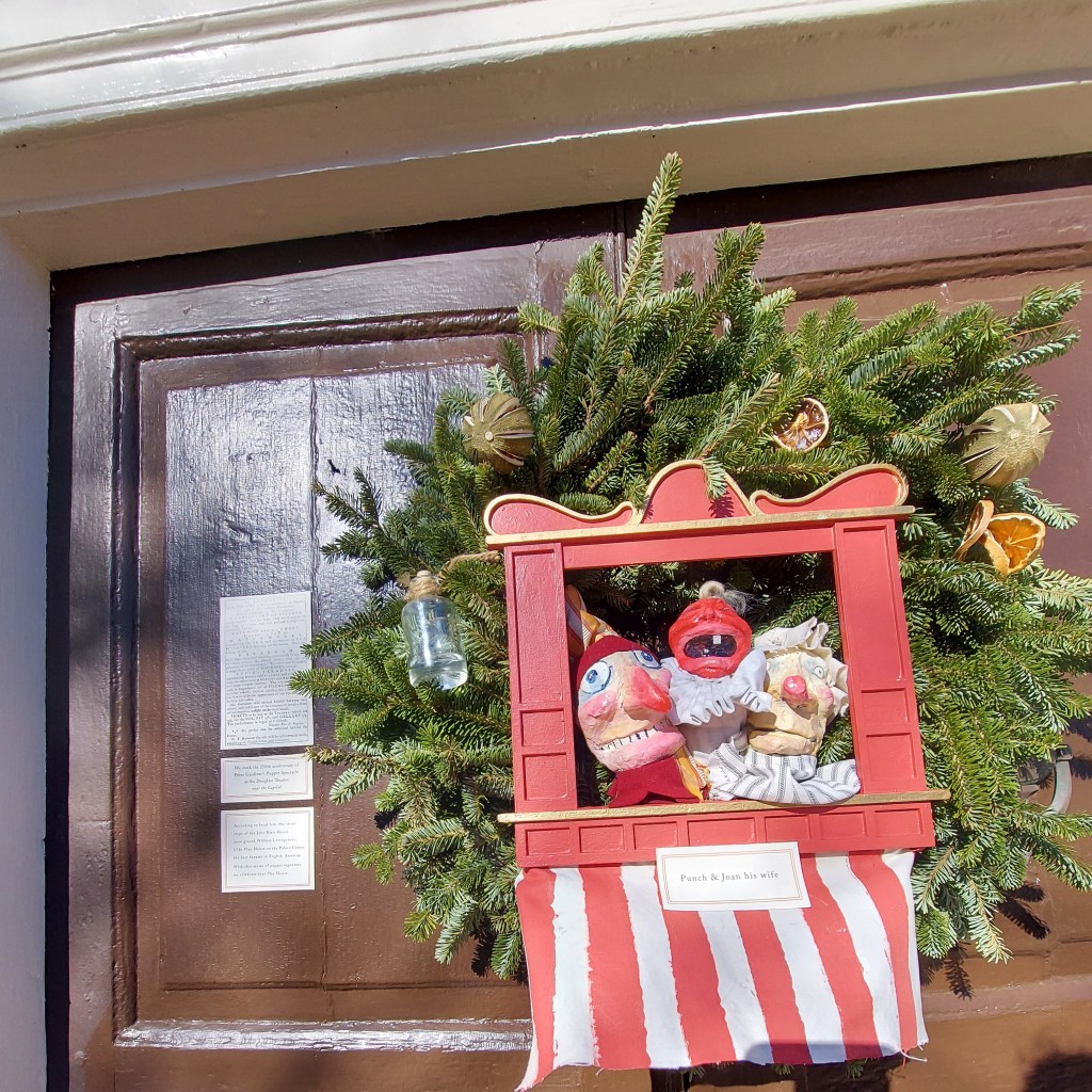 "Punch and Joan, his wife"
